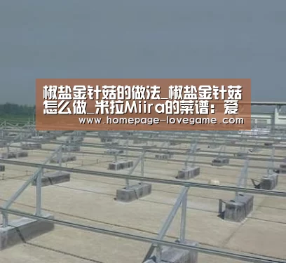 椒盐金针菇的做法_椒盐金针菇怎么做_米拉Miira的菜谱:爱游戏体育下载(图1) 爱游戏官网